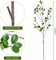 43’’ 3Pcs Artificial Ficus Branches Faux Leaf Spray Green Eucalyptus Branches Artificial Greenery Stems Fake Ficus Twig Plants for Home Office Wedding Vase Filler Shop Decoration